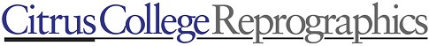 Citrus College Reprographics logo