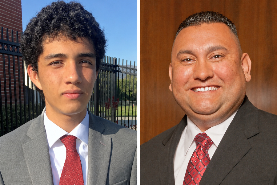 headshot of Joaquin Perkins on the left and Jesus Gutierrez on the right
