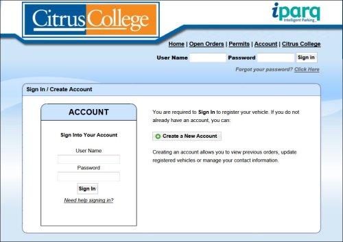 window showing where you would add your vehicle information