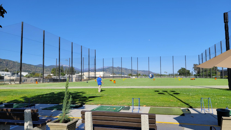 another shot of the golf driving range
