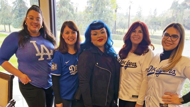 Melissa Edwards, Sara Gonzales-Tapia, Alexis Carlin, Connie Caballero, Marivel Ortiz-Sanchez 