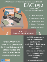 small image of EAC 092 promotional flyer