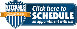 Veterans Success Center appointment scheduling button