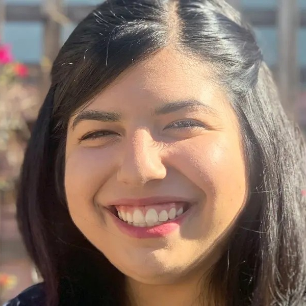 close up of a smiling Brooke Arelano