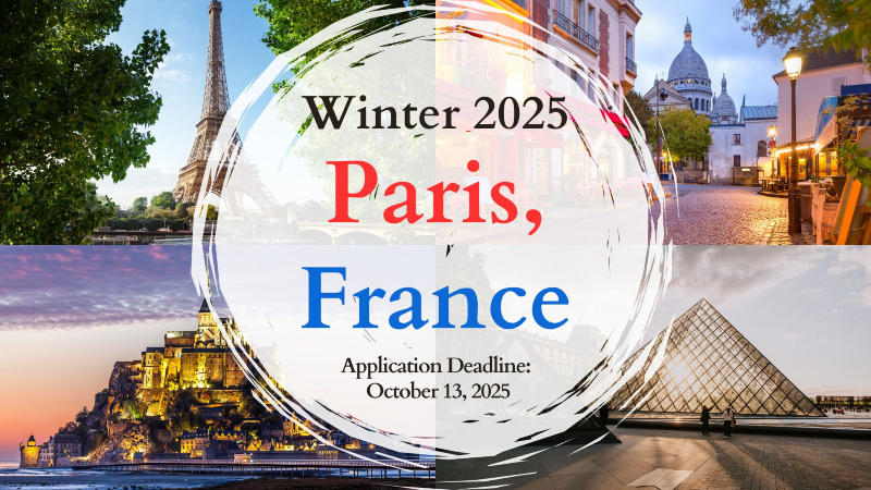 Click here to access information for Paris for winter 2025