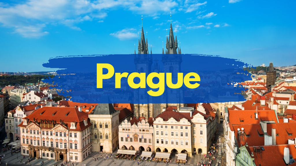 photo of Prague skyline