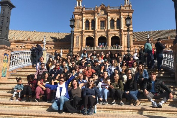Study Abroad students in Spain