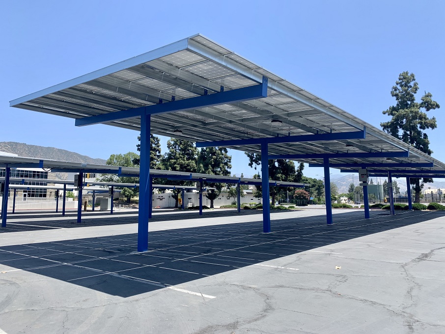 Solar Parking Project - looking south west to north east to south east