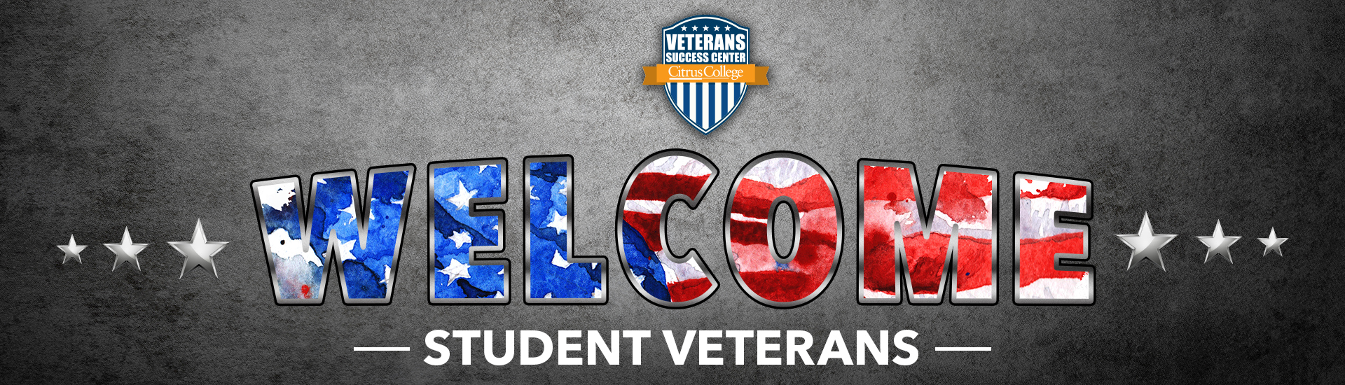 Welcome student veterans to the Citrus College Veterans Success Center